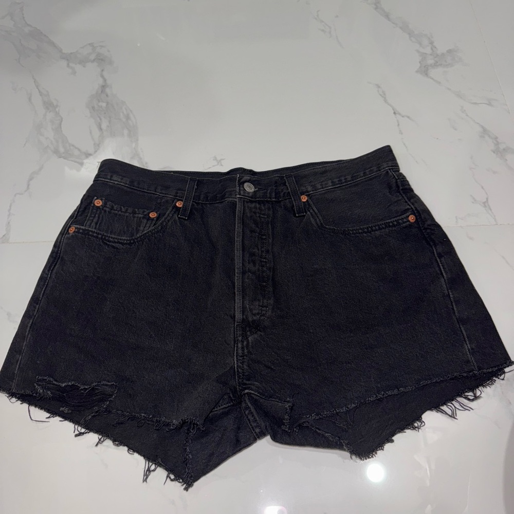 Black Denim Women's Levi 501 32